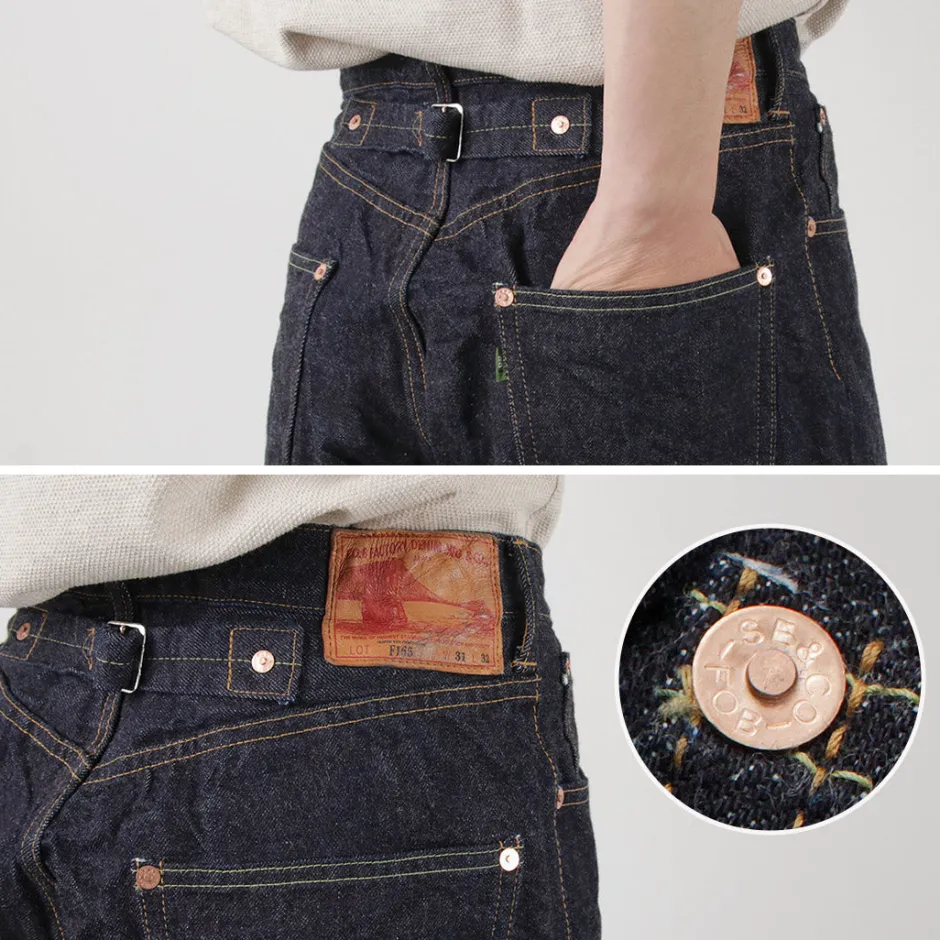 Jeans^FOB FACTORY / F165 Selvedge garage denim one-wash