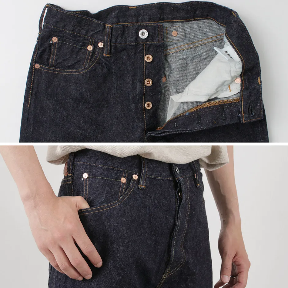 Jeans^FOB FACTORY / F165 Selvedge garage denim one-wash