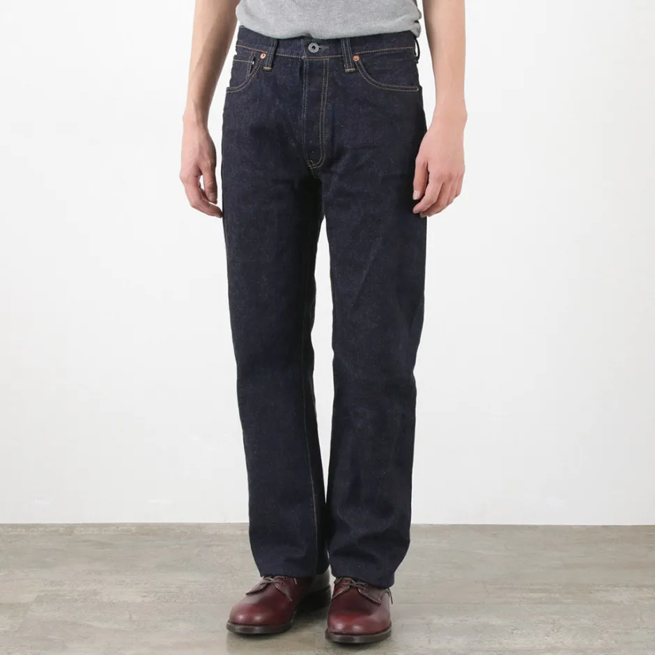 Jeans^FOB FACTORY / F191 Selvedge WW2 5P Denim Pants dark-indigo