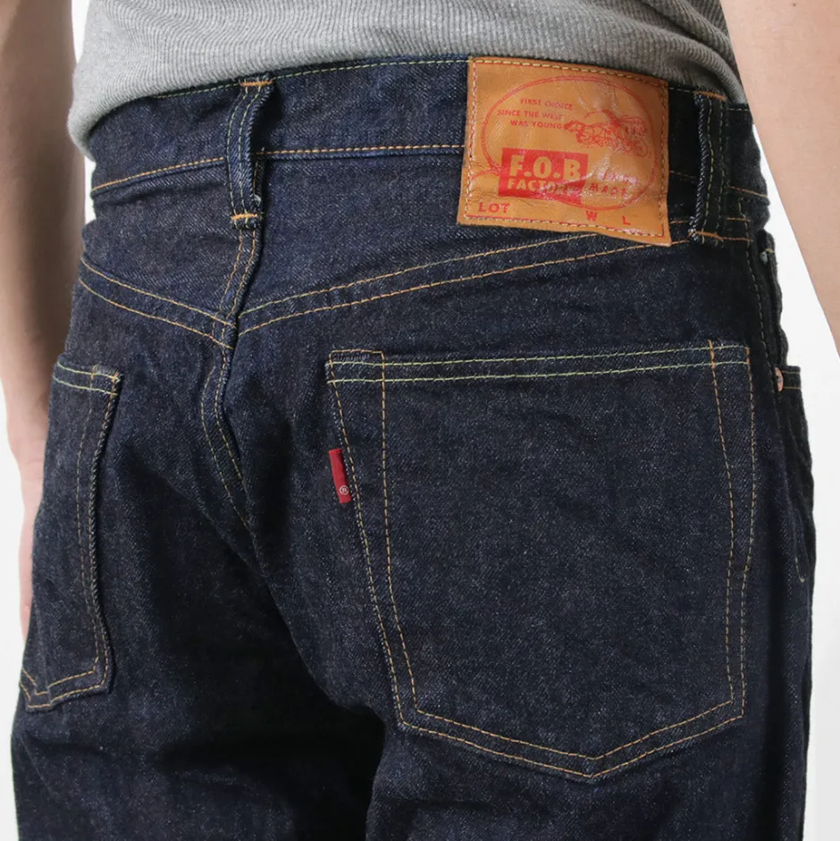 Jeans^FOB FACTORY / F191 Selvedge WW2 5P Denim Pants dark-indigo