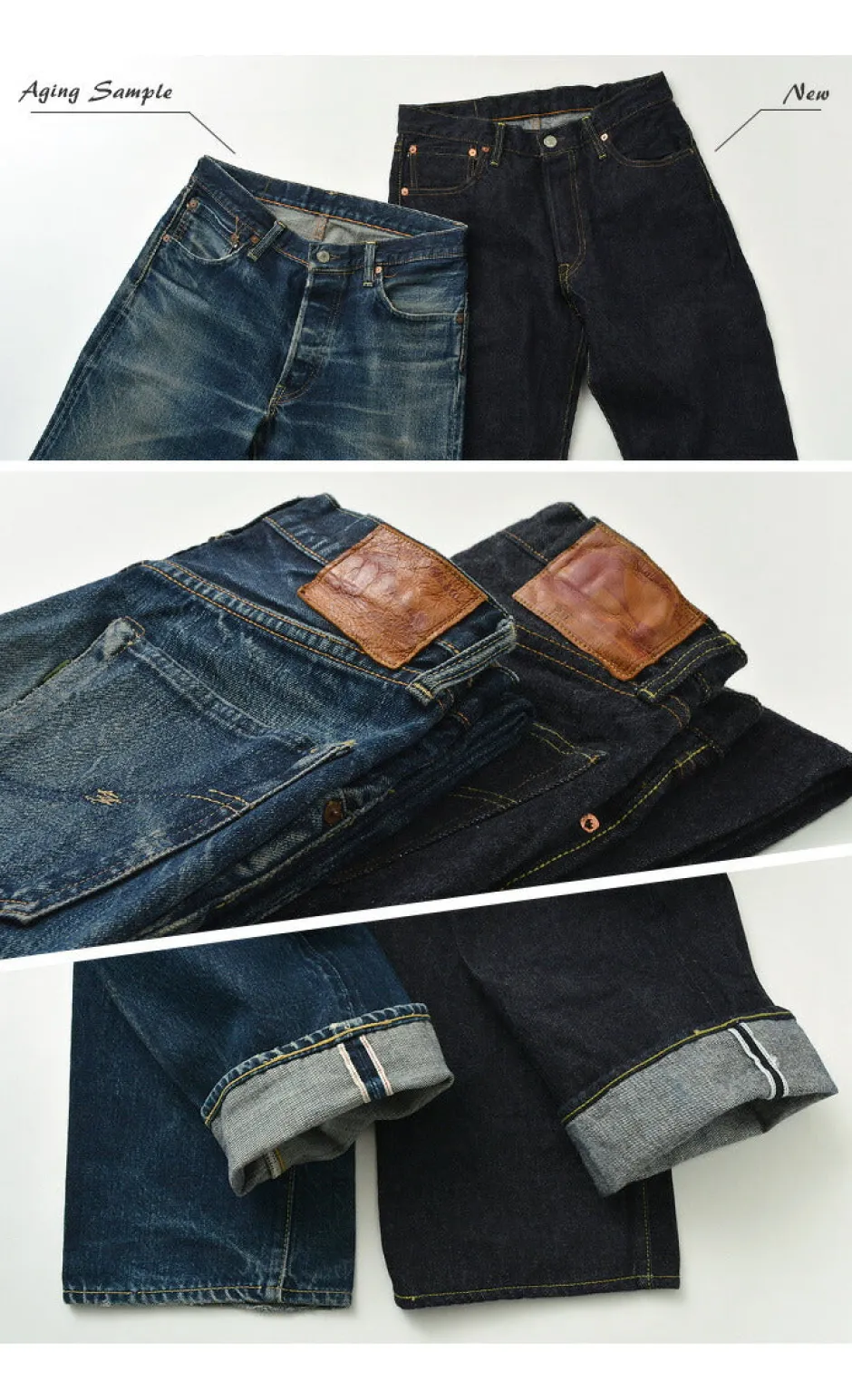 Jeans^FOB FACTORY / F151 Selvedge XX Denim Trousers one-wash