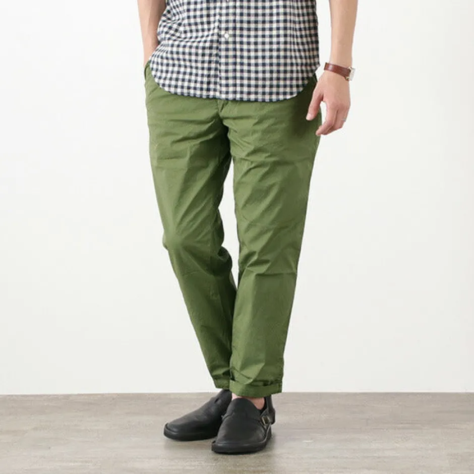 Trousers^FOB FACTORY / F0471 Sicilian/Stretch Twill Trousers