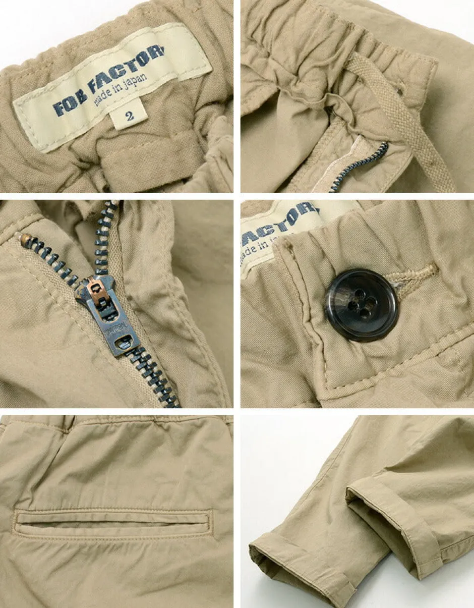 Trousers^FOB FACTORY / F0471 Sicilian/Stretch Twill Trousers