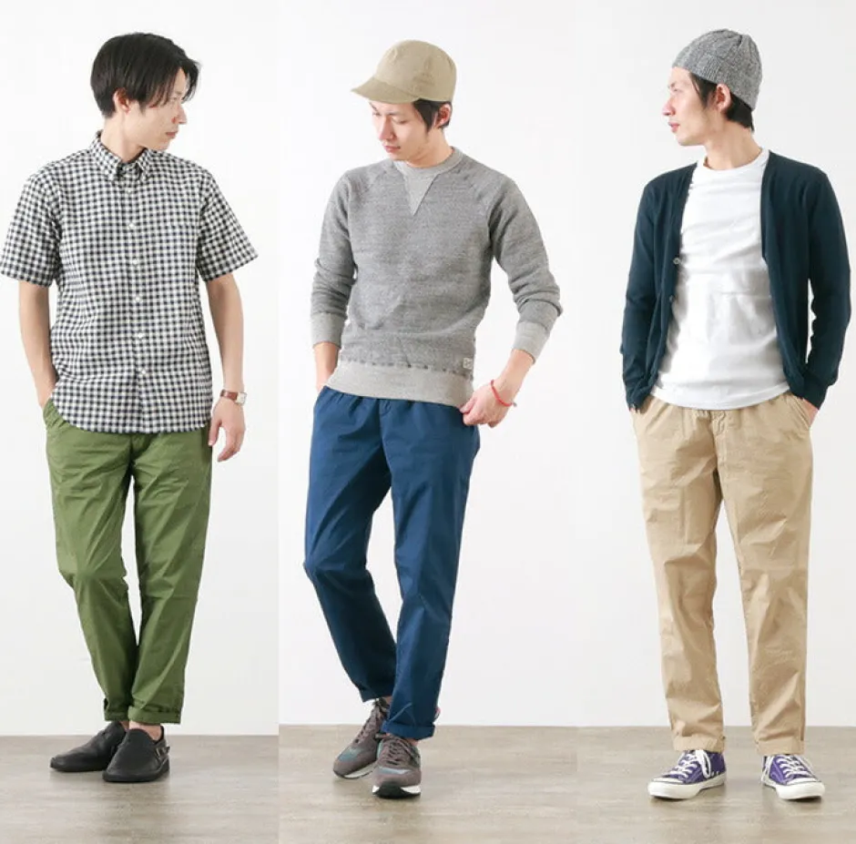 Trousers^FOB FACTORY / F0471 Sicilian/Stretch Twill Trousers