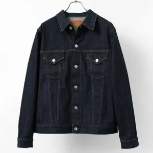 Jackets^FOB FACTORY / F2309 stretch selvage denim jacket one-wash