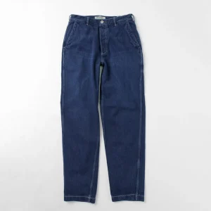 Jeans^FOB FACTORY / F0511 WW2 Denim deck trousers Used finish used-wash