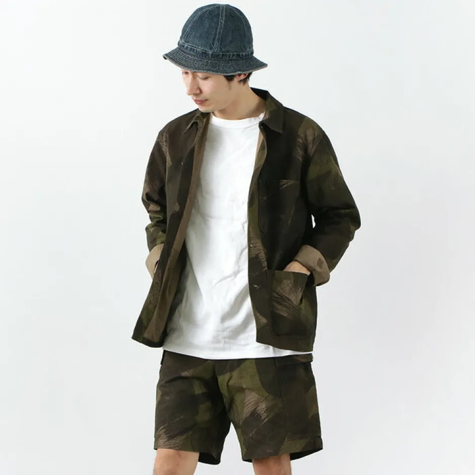 Jackets^FOB FACTORY / FRC003 French Shirt Jacket camo