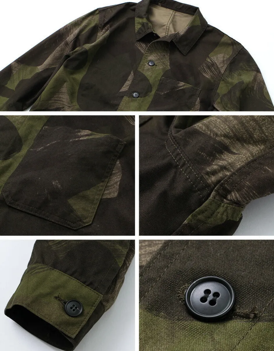 Jackets^FOB FACTORY / FRC003 French Shirt Jacket camo