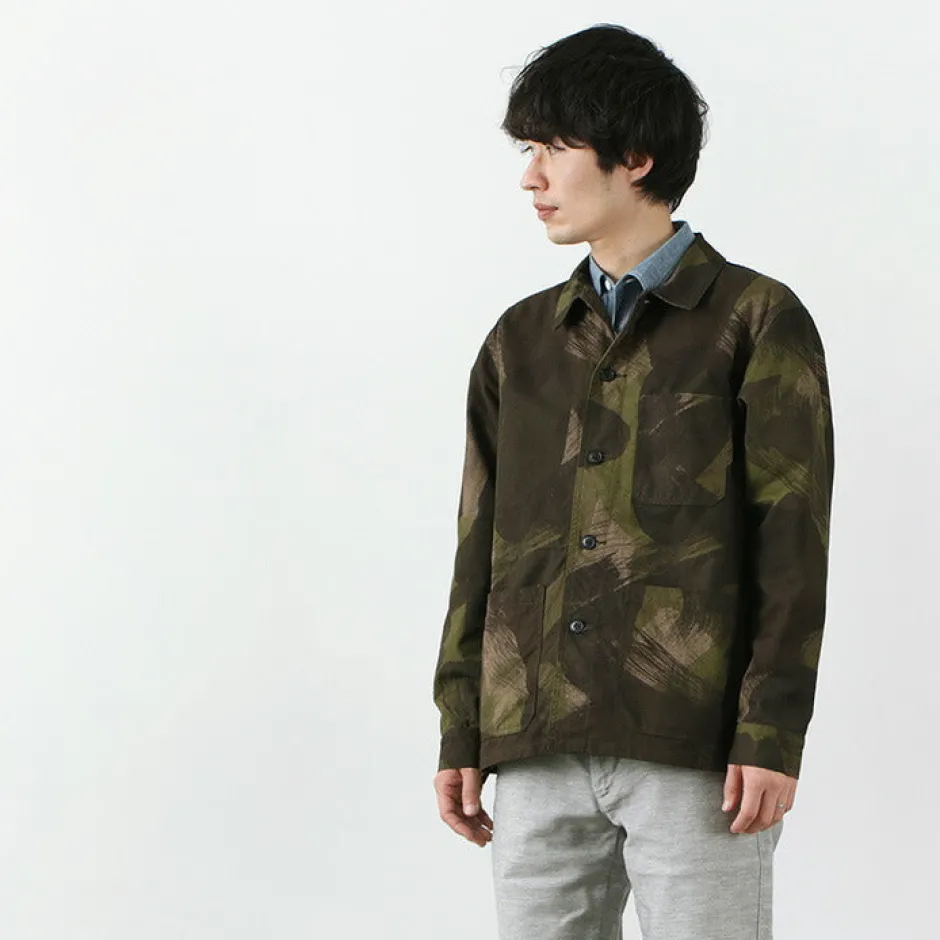 Jackets^FOB FACTORY / FRC003 French Shirt Jacket camo
