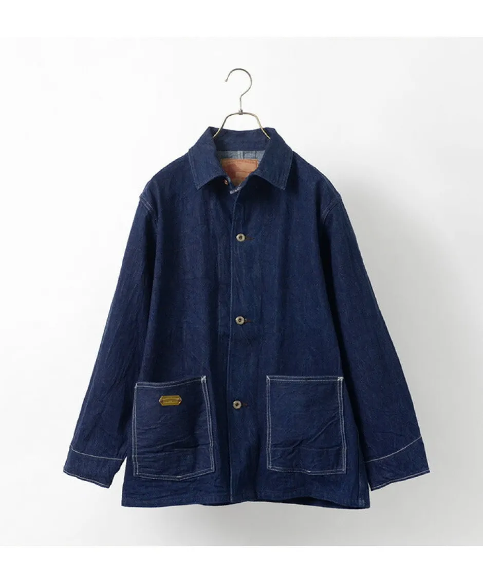 Jackets^FOB FACTORY / F2417WW2 denim coveralls one-wash