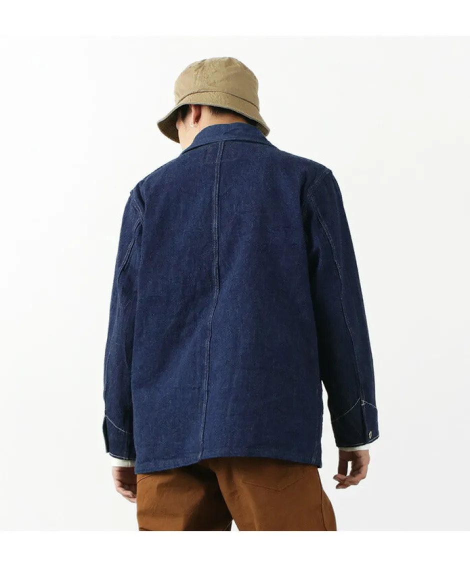 Jackets^FOB FACTORY / F2417WW2 denim coveralls one-wash
