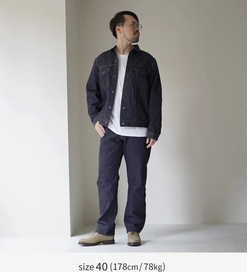 Jackets^FOB FACTORY / Selvage Denim 3rd Jacket indigo