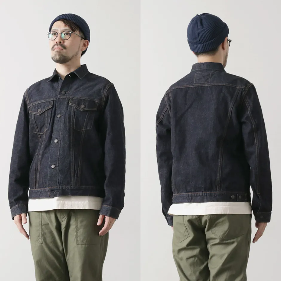 Jackets^FOB FACTORY / Selvage Denim 3rd Jacket indigo