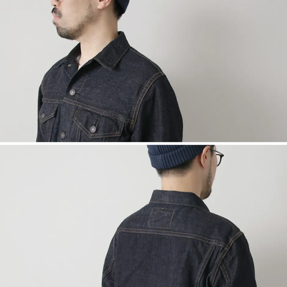 Jackets^FOB FACTORY / Selvage Denim 3rd Jacket indigo