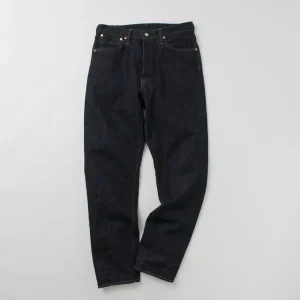 Jeans^FOB FACTORY / Selvage Denim Tapered 5P Pants indigo