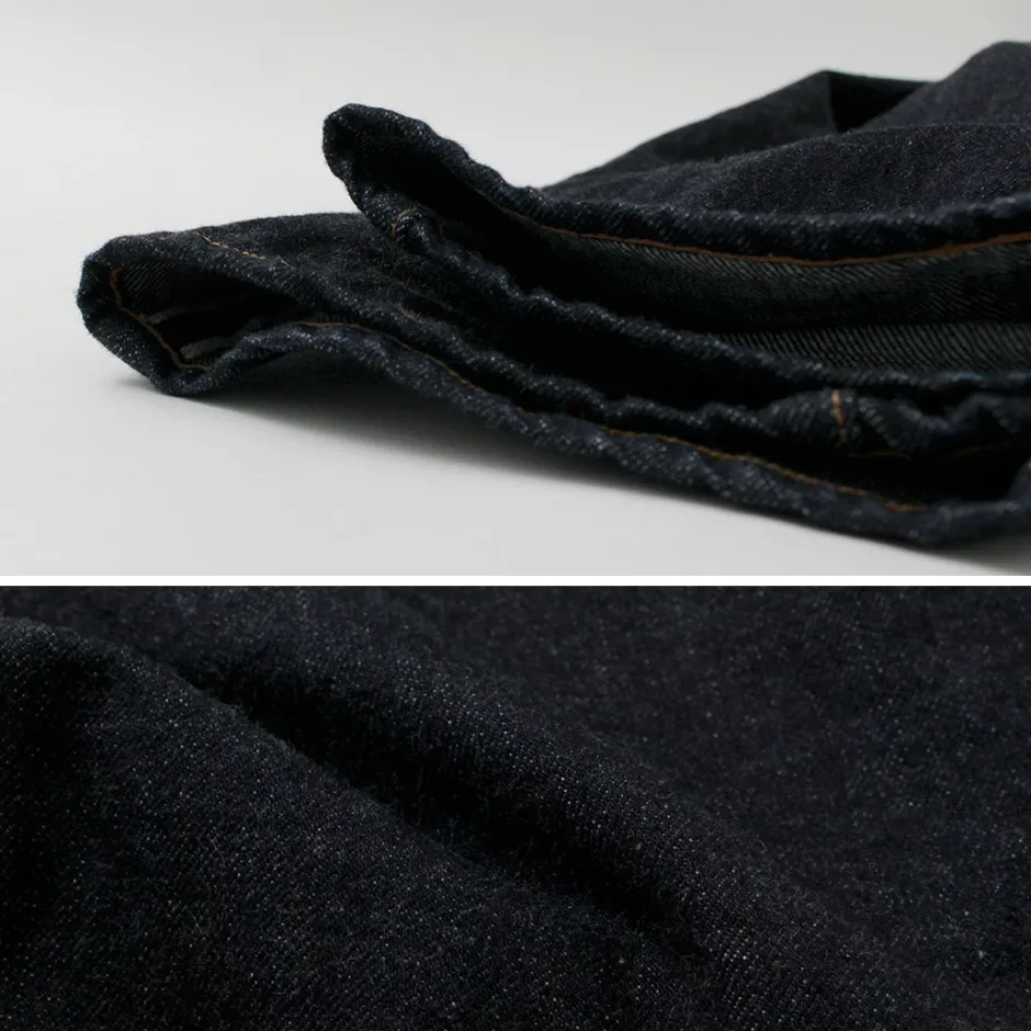Jeans^FOB FACTORY / Selvage Denim Tapered 5P Pants indigo
