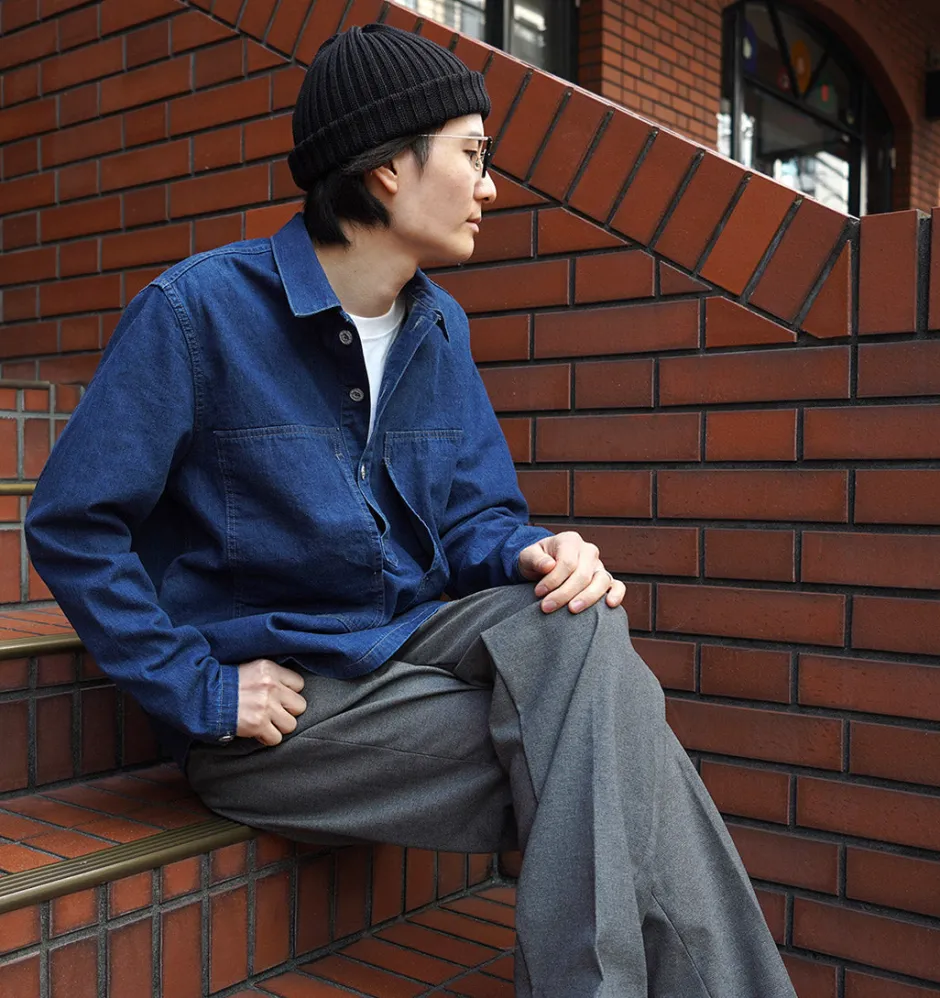 Jackets^FOB FACTORY / US Army PO JKT denim