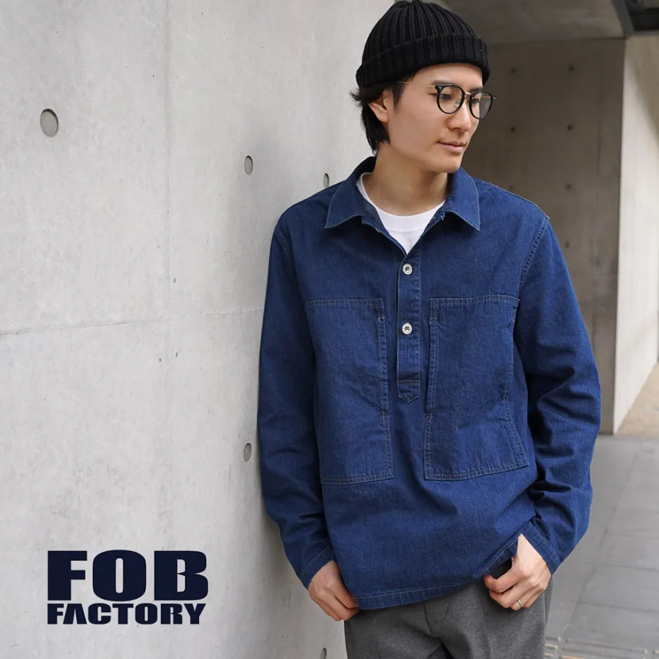 Jackets^FOB FACTORY / US Army PO JKT denim