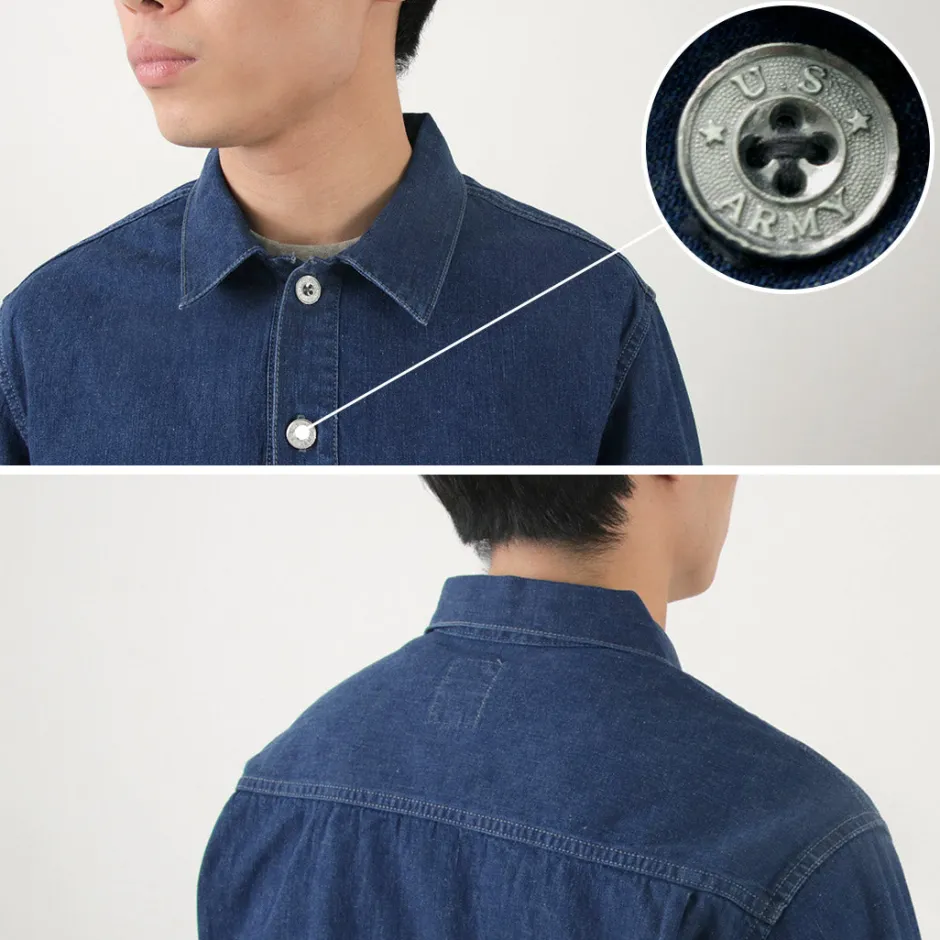 Jackets^FOB FACTORY / US Army PO JKT denim