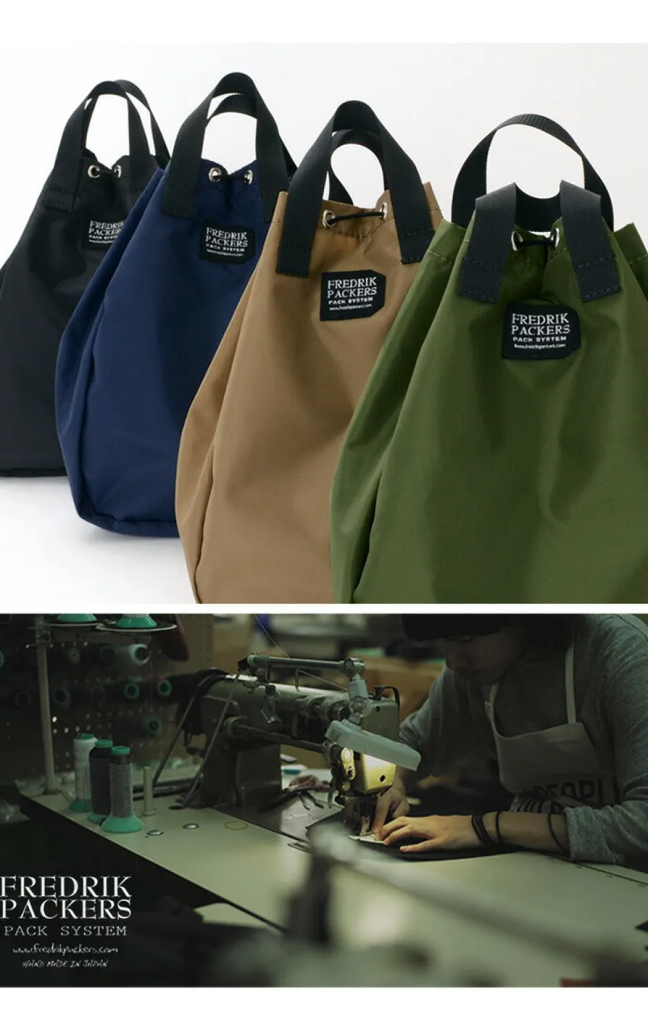 Tote Bags | Backpacks^FREDRIK PACKERS / 420D Blum Pack