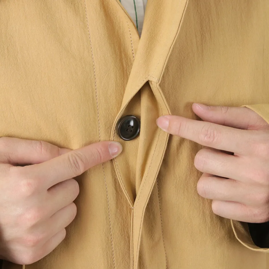 Coats^FUJITO / Balmacaan Coat Wall Twisted Ox