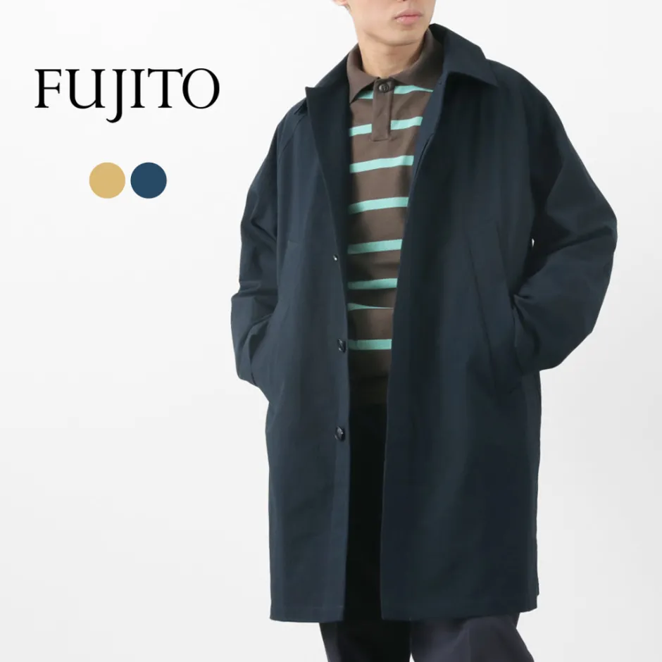 Coats^FUJITO / Balmacaan Coat Wall Twisted Ox