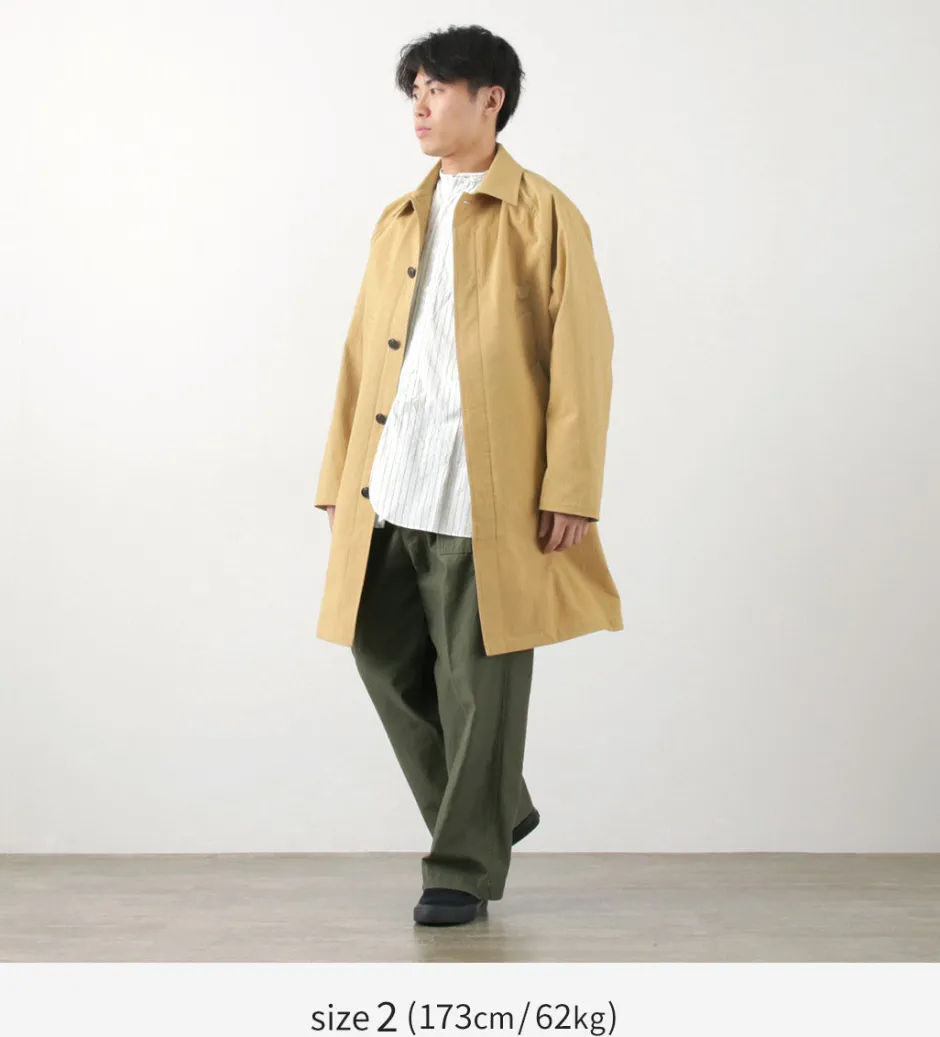 Coats^FUJITO / Balmacaan Coat Wall Twisted Ox