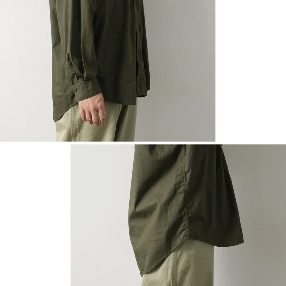 Shirts^FUJITO / Big Size Work Shirt Broad olive