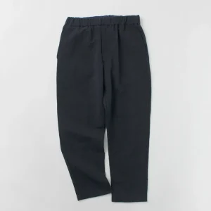 Trousers^FUJITO / Cotton Linen Seersucker Easy Pants navy