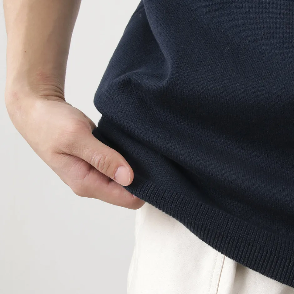 Knits^FUJITO / Crew Neck Knit T-Shirt