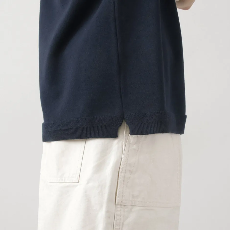 Knits^FUJITO / Crew Neck Knit T-Shirt