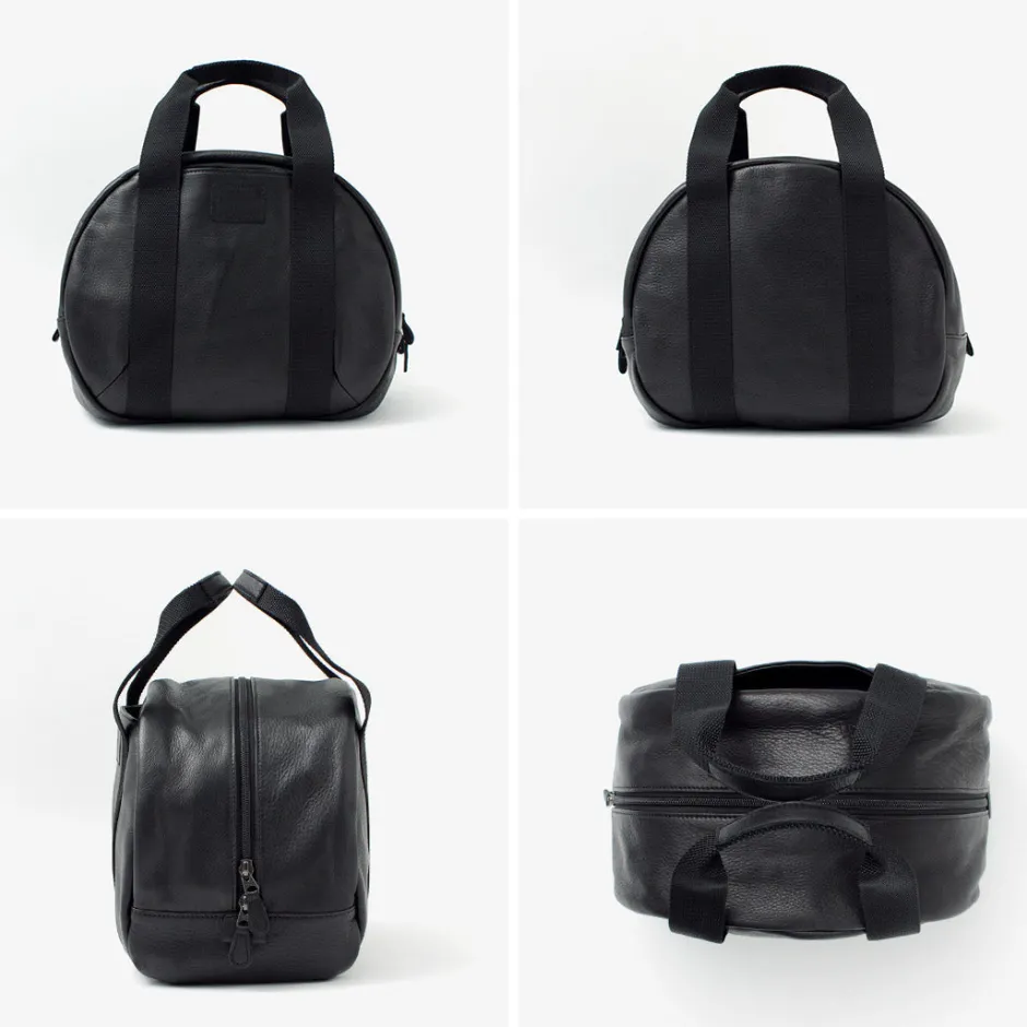 Tote Bags^FUJITO / Leather Helmet Bag black
