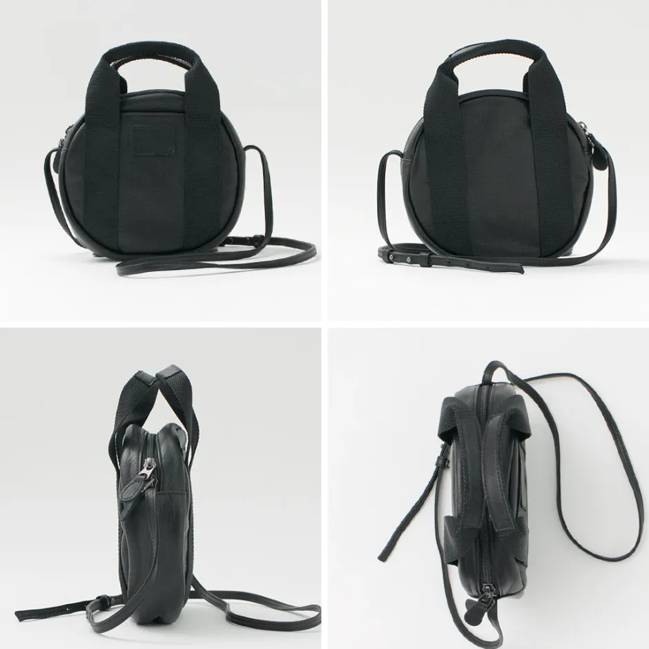 Tote Bags | Shoulder Bags^FUJITO / Leather Helmet Pouch black