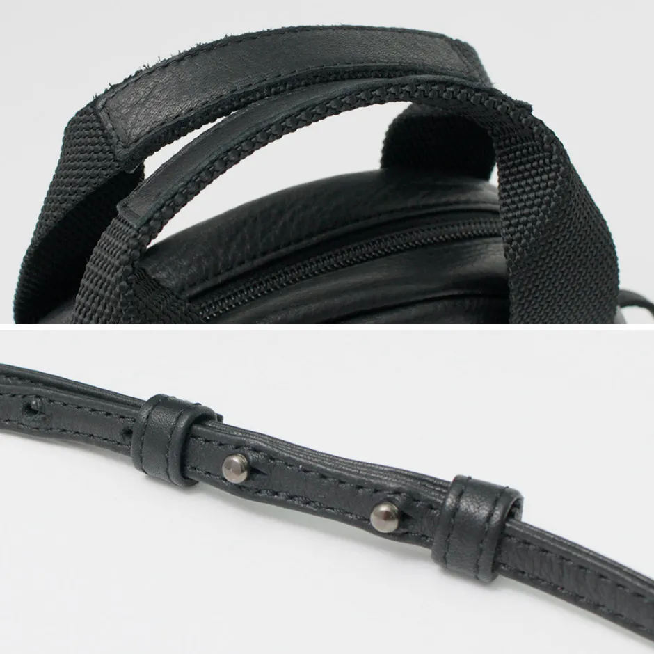 Tote Bags | Shoulder Bags^FUJITO / Leather Helmet Pouch black