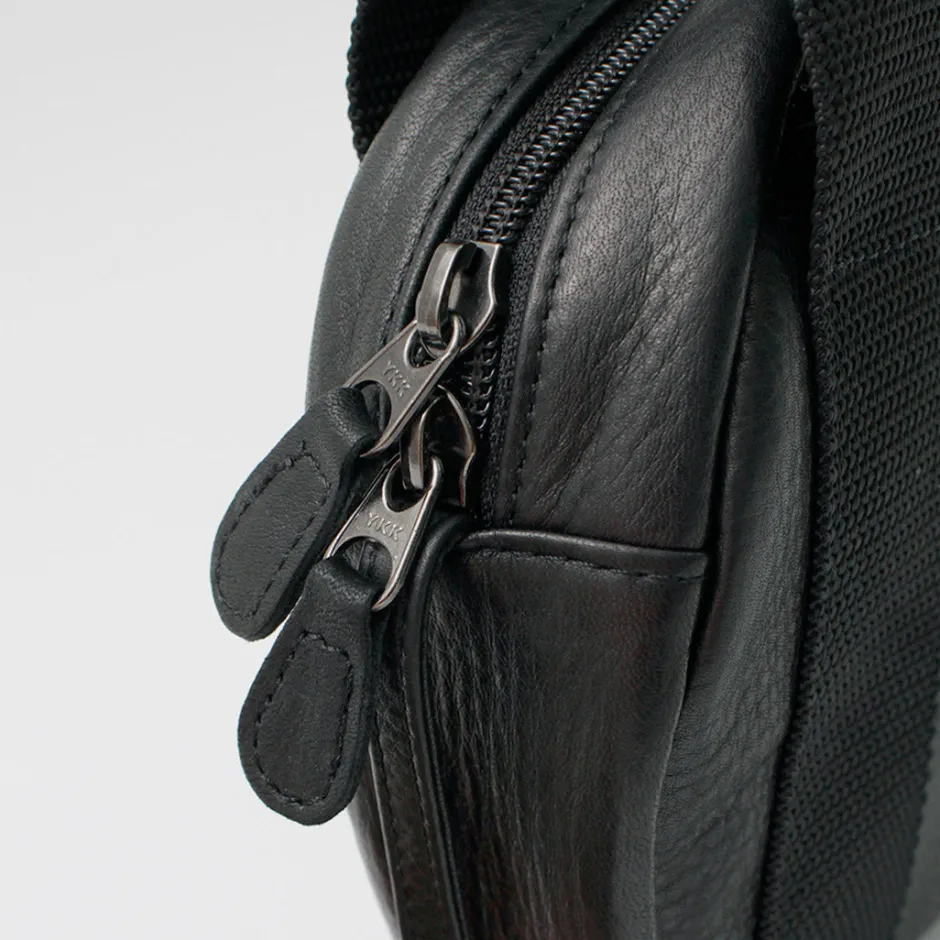 Tote Bags | Shoulder Bags^FUJITO / Leather Helmet Pouch black