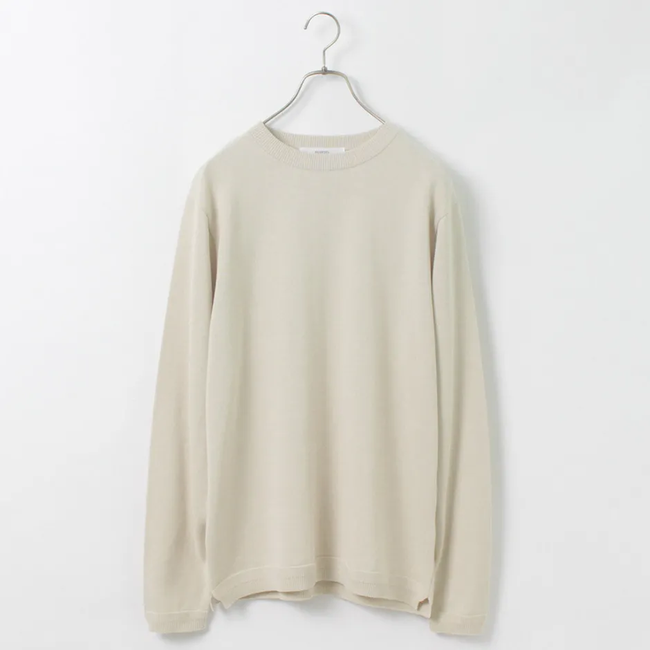 Knits^FUJITO / Long Sleeve Knit T-Shirt