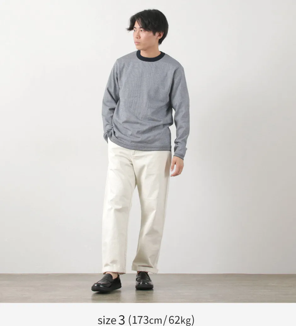 Knits^FUJITO / Long Sleeve Knit T-Shirt