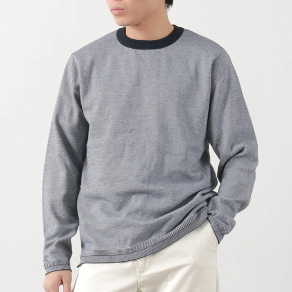 Knits^FUJITO / Long Sleeve Knit T-Shirt