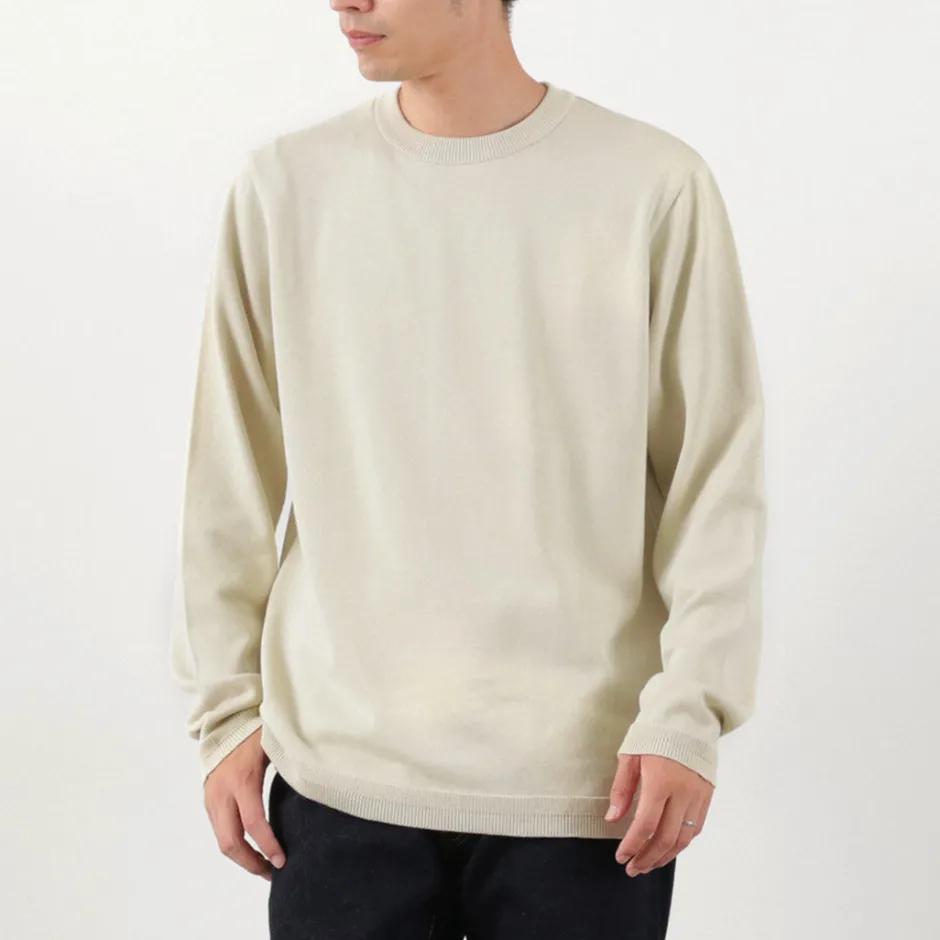 Knits^FUJITO / Long Sleeve Knit T-Shirt
