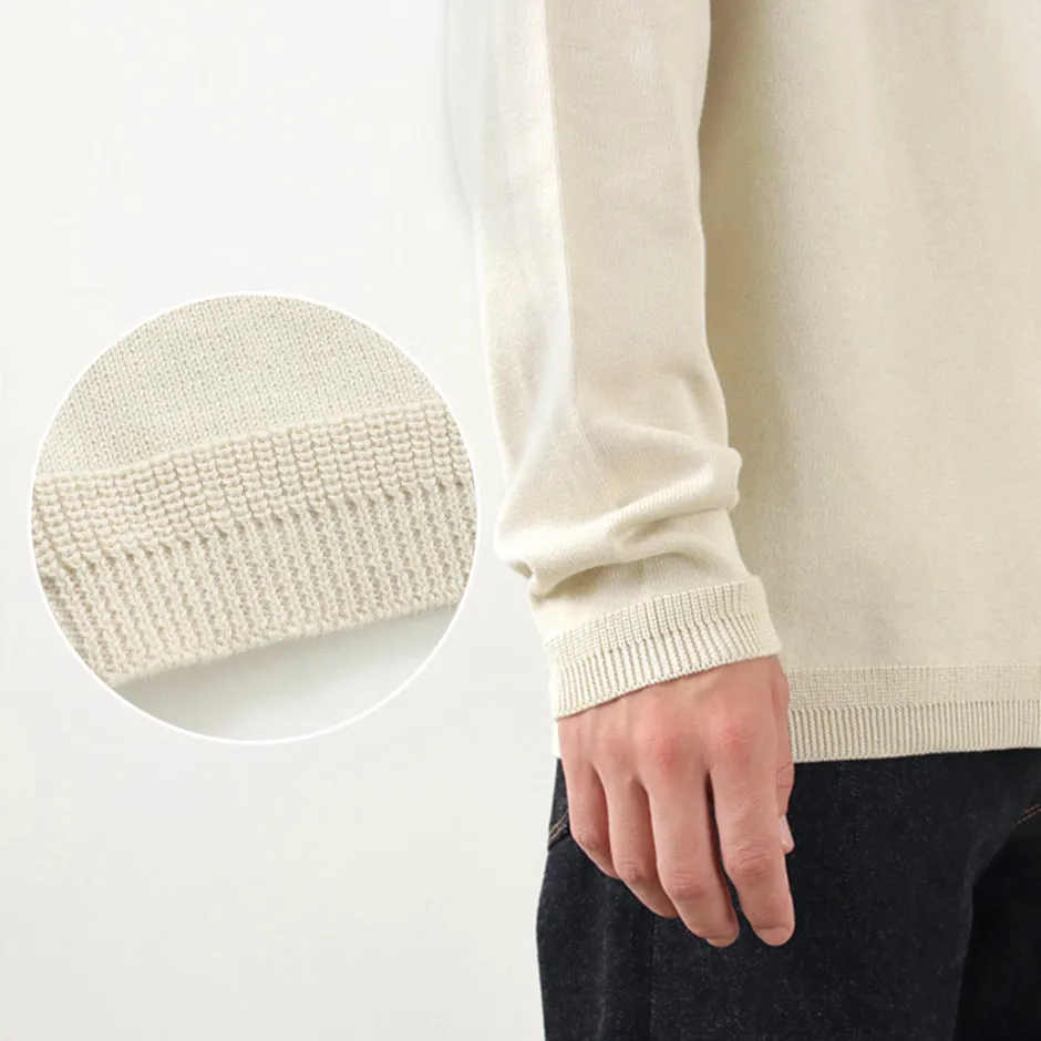 Knits^FUJITO / Long Sleeve Knit T-Shirt