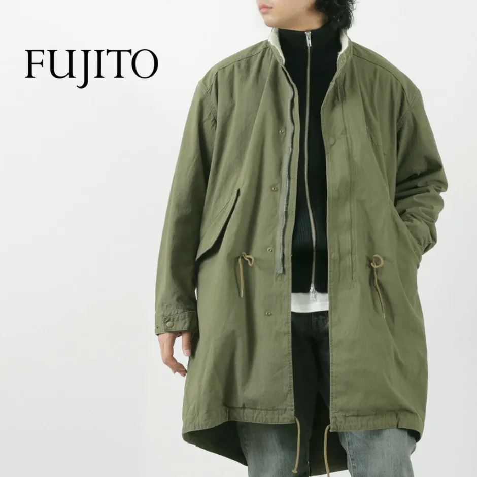 Coats^FUJITO / Mods Coat olive