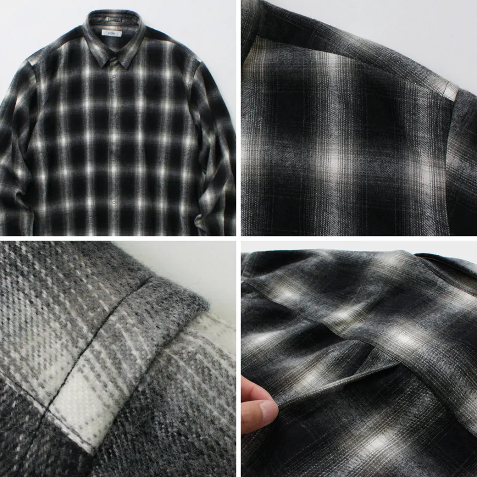 Shirts^FUJITO / Ring Shirt Ombre Check