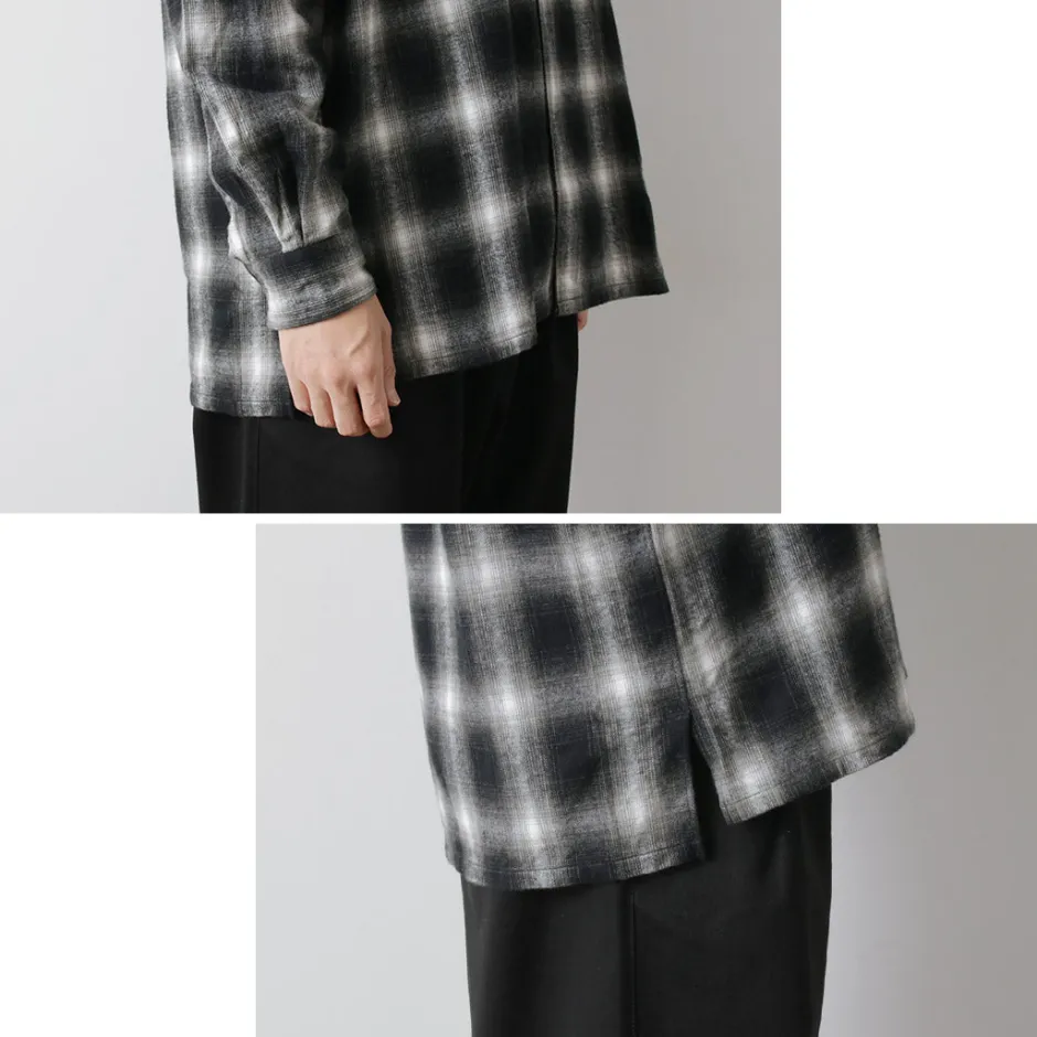 Shirts^FUJITO / Ring Shirt Ombre Check