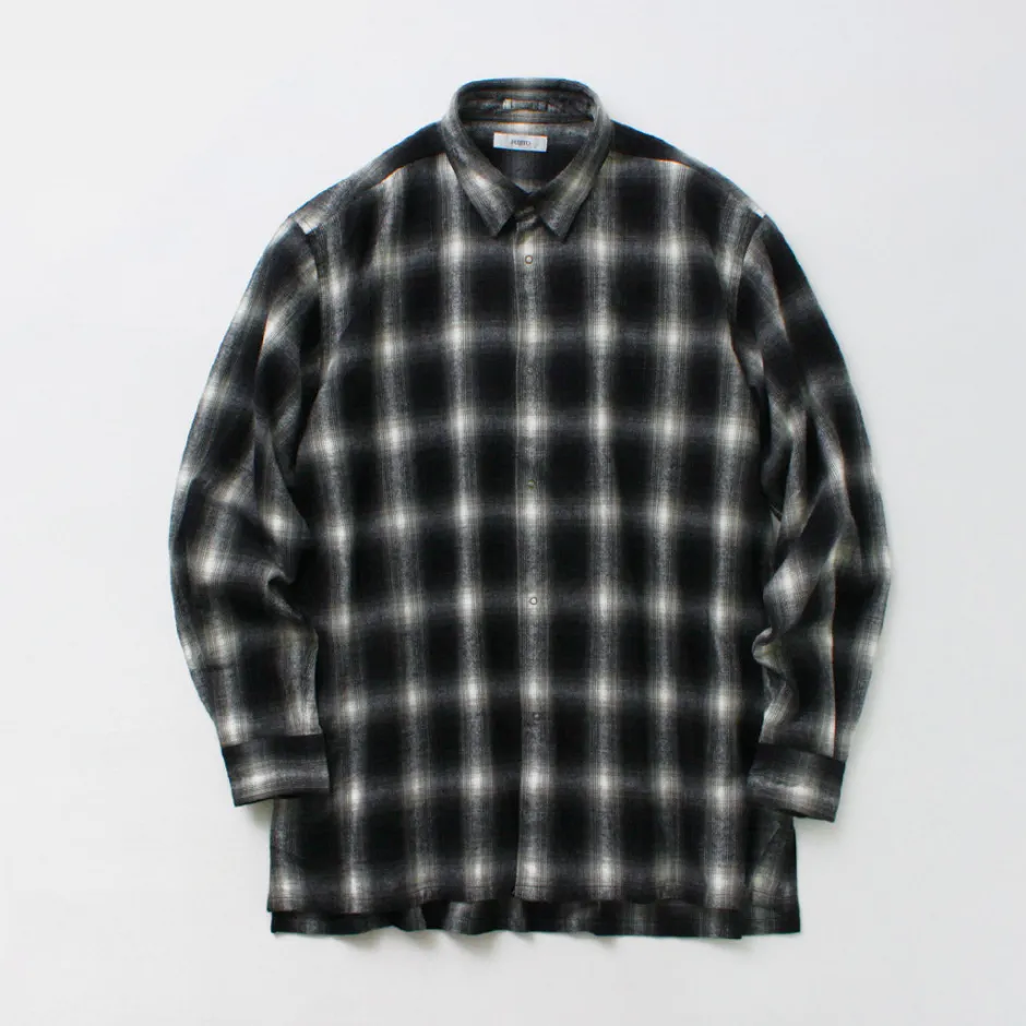 Shirts^FUJITO / Ring Shirt Ombre Check