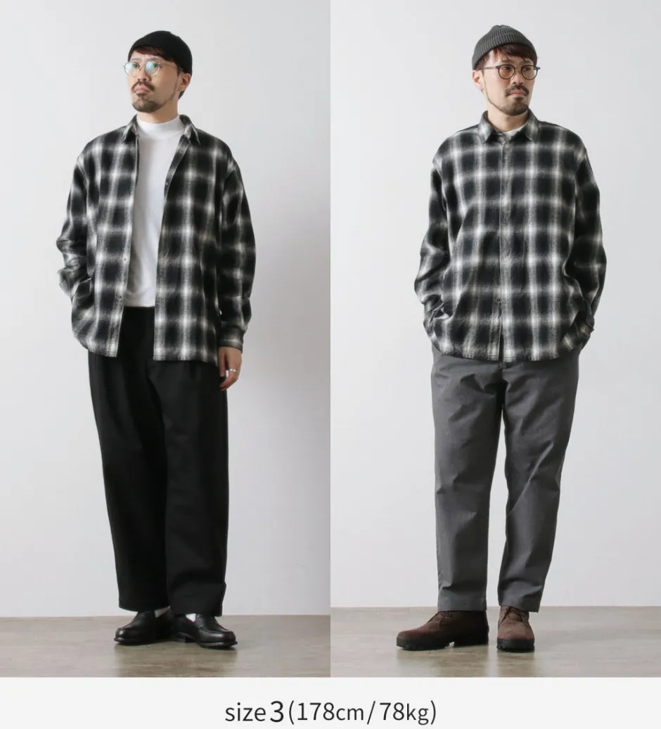 Shirts^FUJITO / Ring Shirt Ombre Check