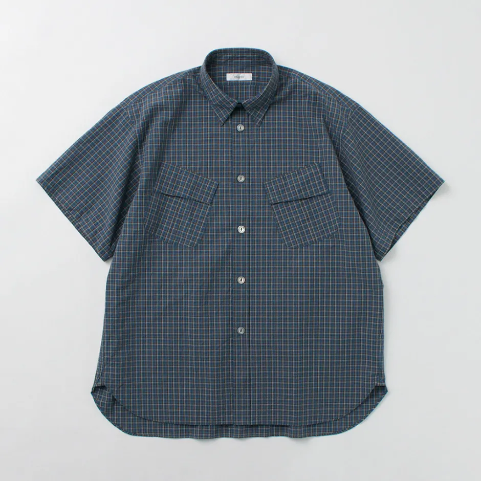 Shirts^FUJITO / Short Sleeve Fatigue Shirt navy
