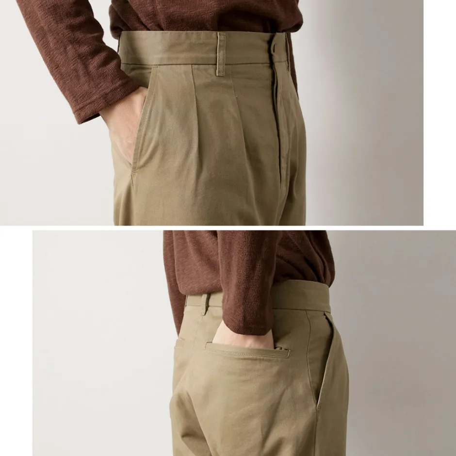 Work Pants & Chinos^FUJITO / 2-Tuck Trousers Chino