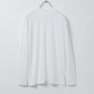 T-Shirts^FYNELYNE ENGINEERED BY LIFILL / Cotton Long Sleeve Mock Neck T-Shirt
