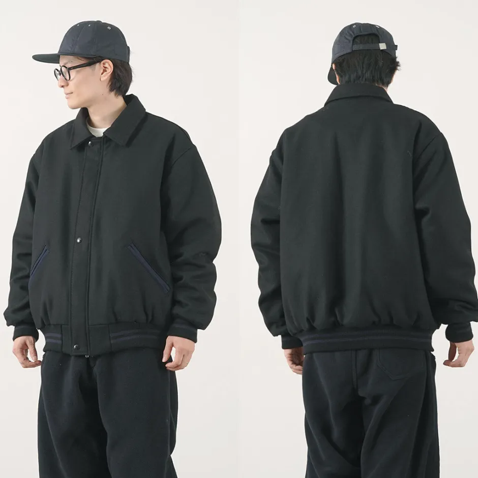 Jackets^GAME SPORTSWEAR / Versity Jacket black