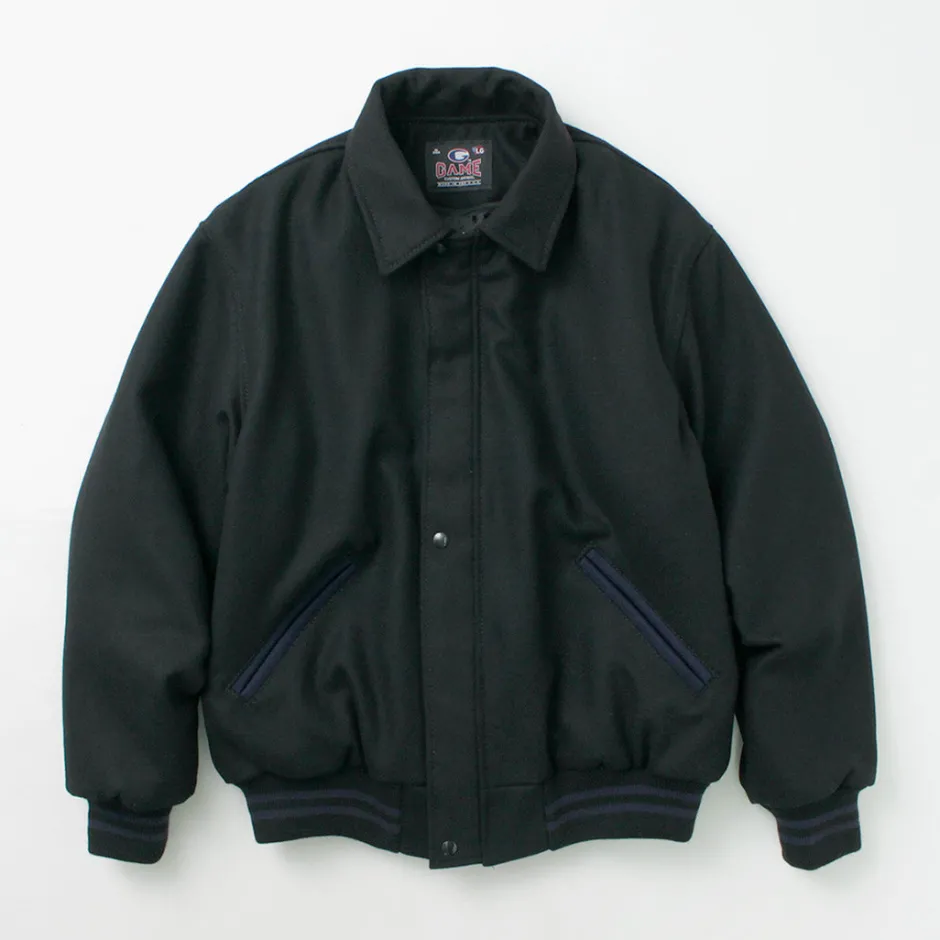 Jackets^GAME SPORTSWEAR / Versity Jacket black